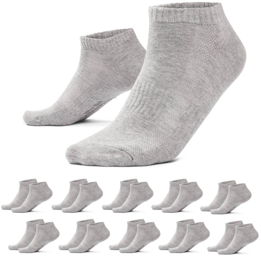 Sneaker Socken Damen & Herren (10 Paar) - Grau