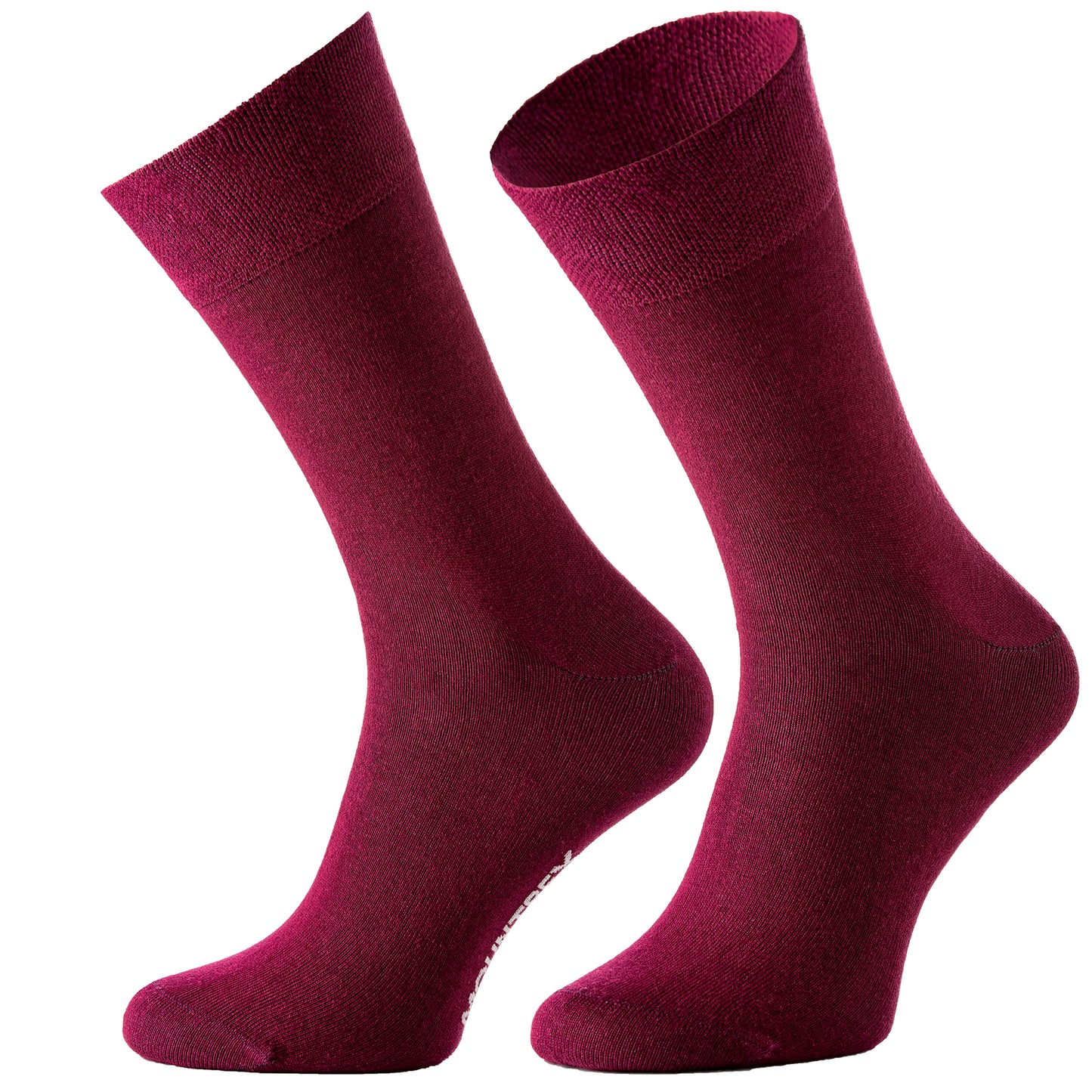 Business Socken Herren Damen (6 Paar) - Bordeaux