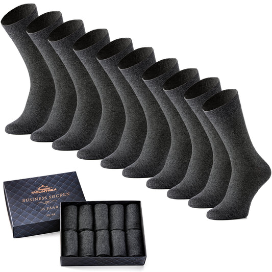 Business Socken Herren Damen (10 Paar) - Anthrazit