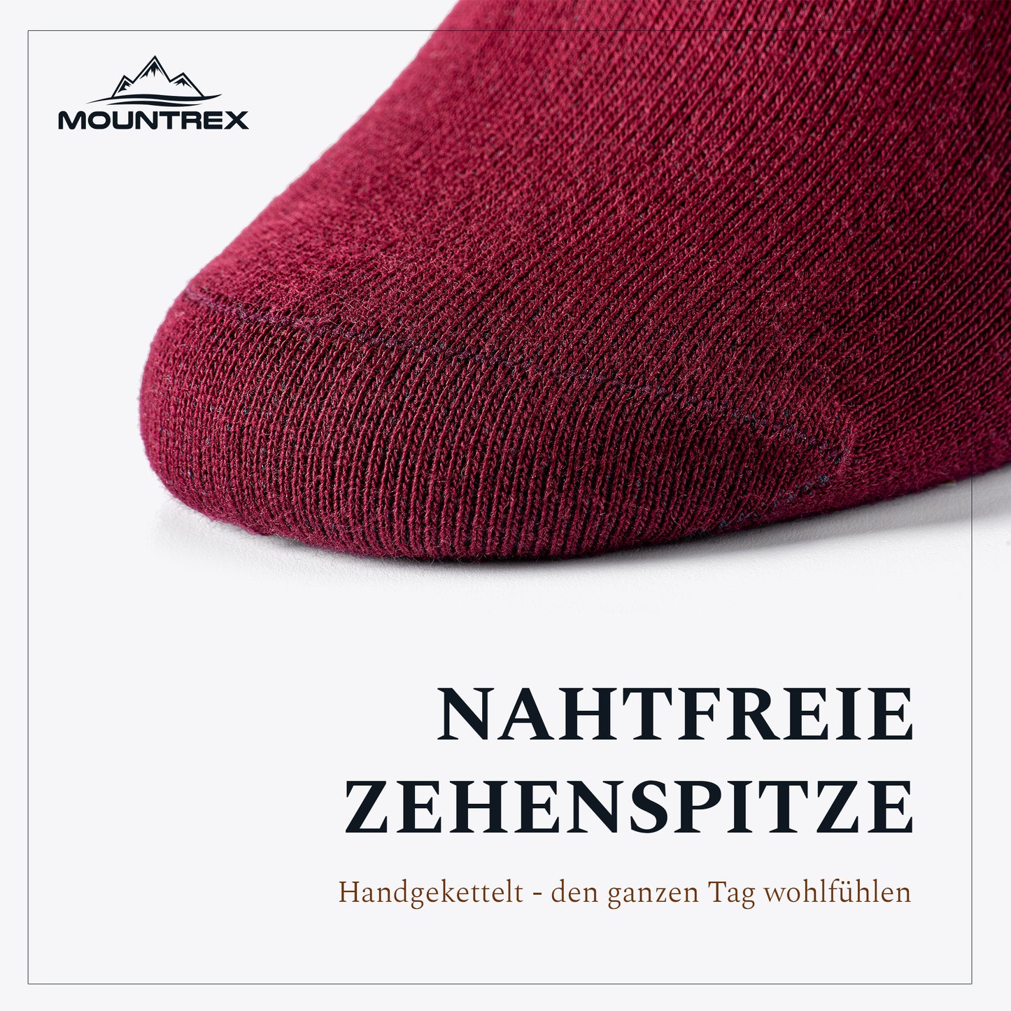 Business Socken Herren Damen (6 Paar) - Bordeaux